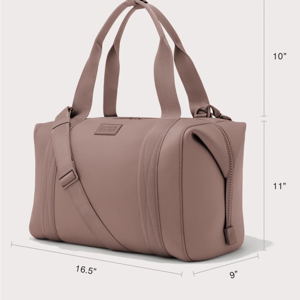 Dagne Dover Landon Carryall Large in Heather Grey (Missing Dust Bag) NWOT - Picture 3 of 5
